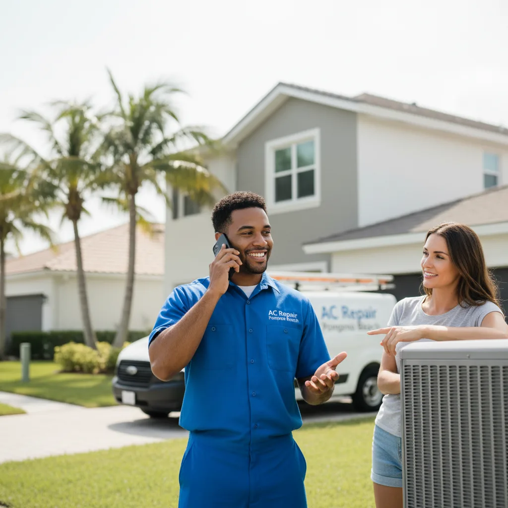 AC Repair Pompano Beach customer support in Rancho Mirage